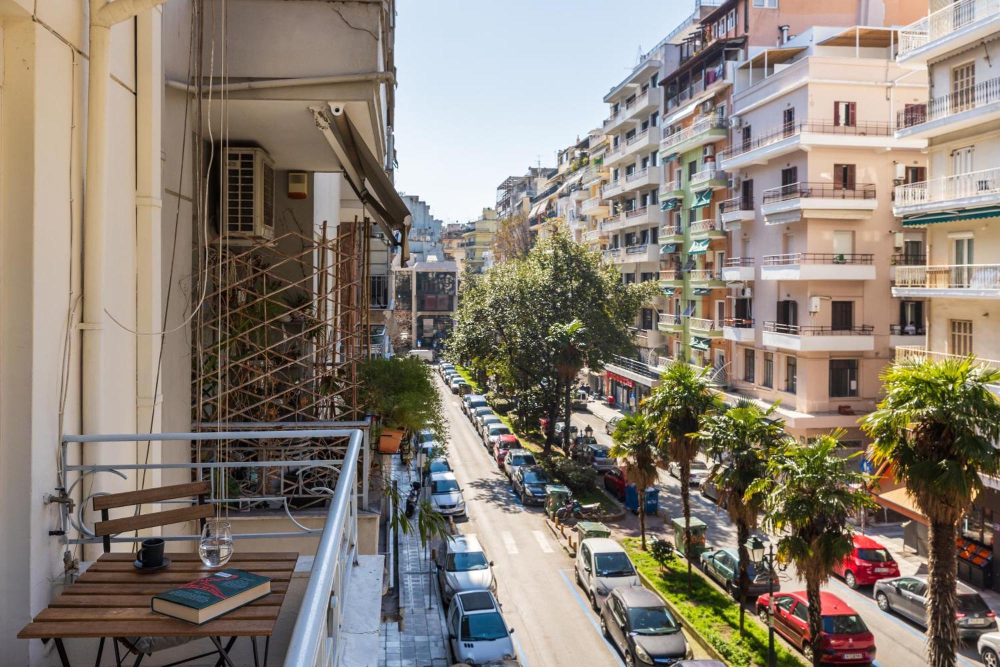 Ferienwohnung Tropical & Faces By Nest Thessaloniki Exterior foto
